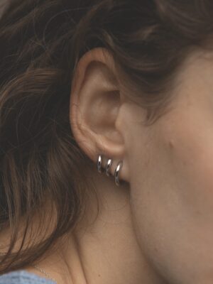 Сережки BASE ROUND 1.8